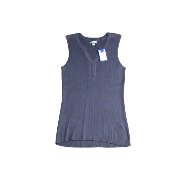 Croft & Barrow Brown Sleeveless Top Size Small New NWT - Picture 1 of 7